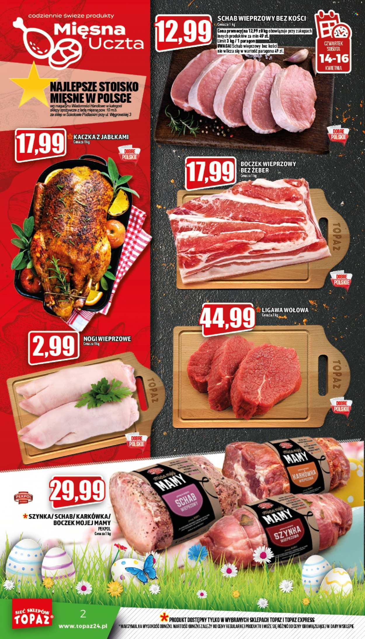 Gazetka Topaz - 14.04.2022 - 20.04.2022. Strona 2