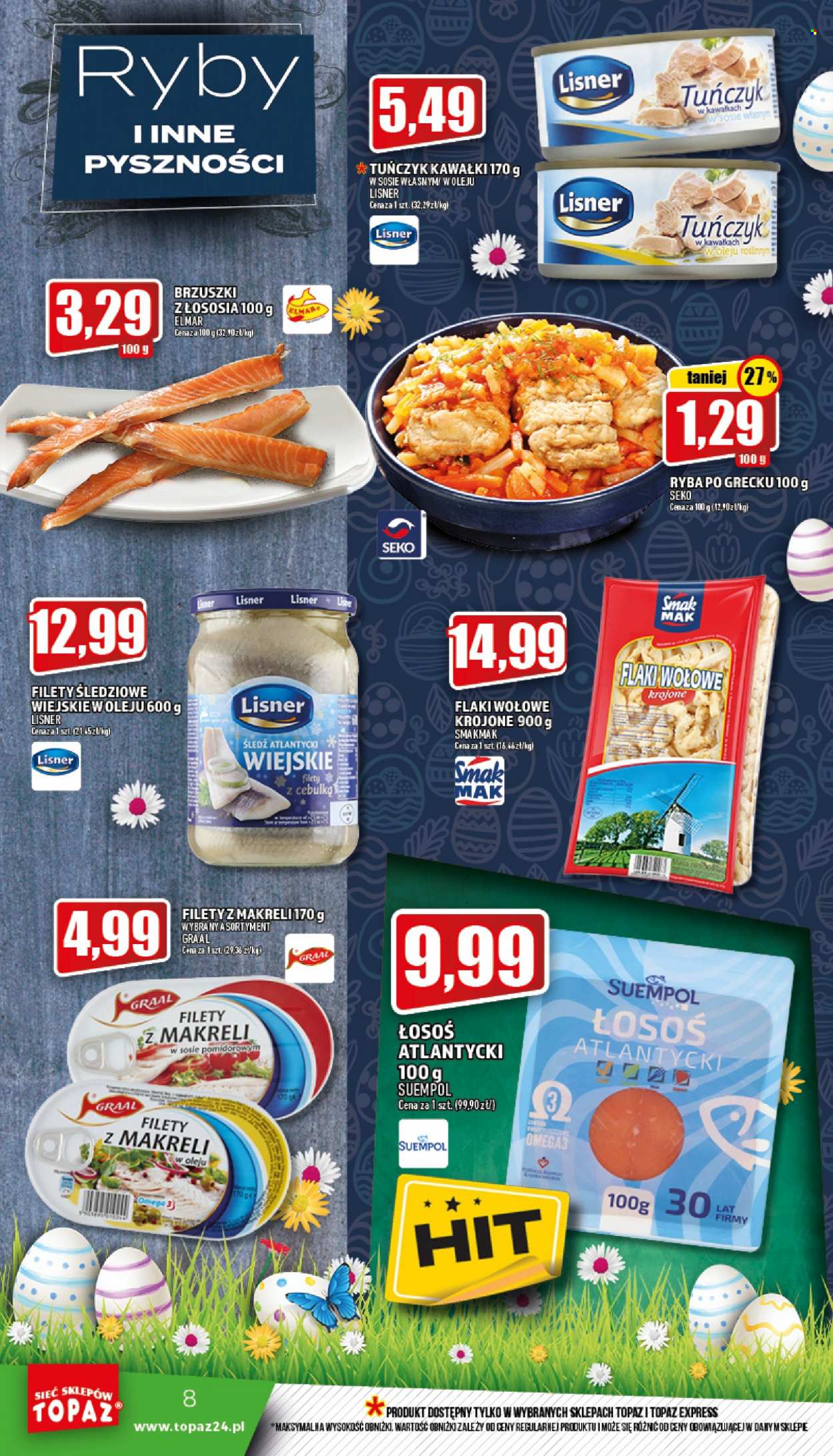Gazetka Topaz - 14.04.2022 - 20.04.2022. Strona 8