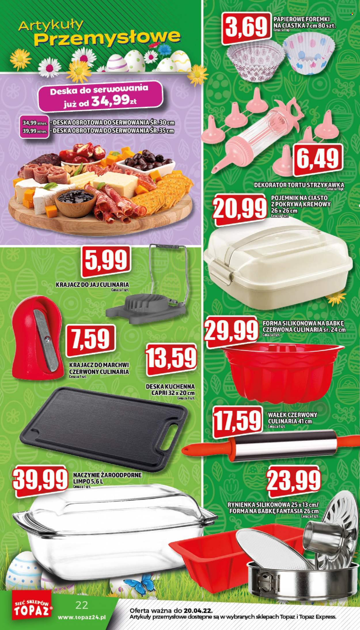 Gazetka Topaz - 14.04.2022 - 20.04.2022. Strona 22
