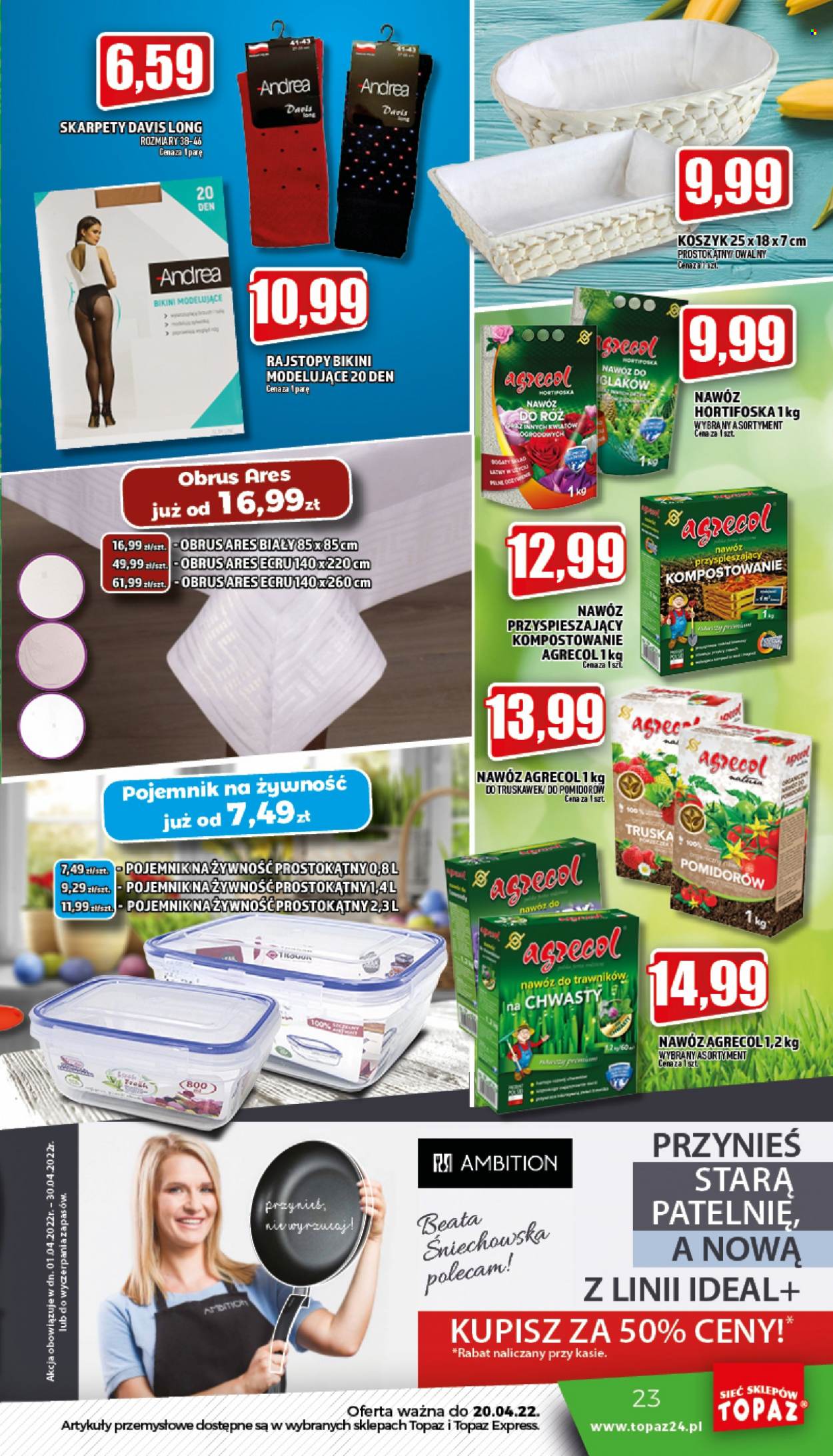 Gazetka Topaz - 14.04.2022 - 20.04.2022. Strona 23