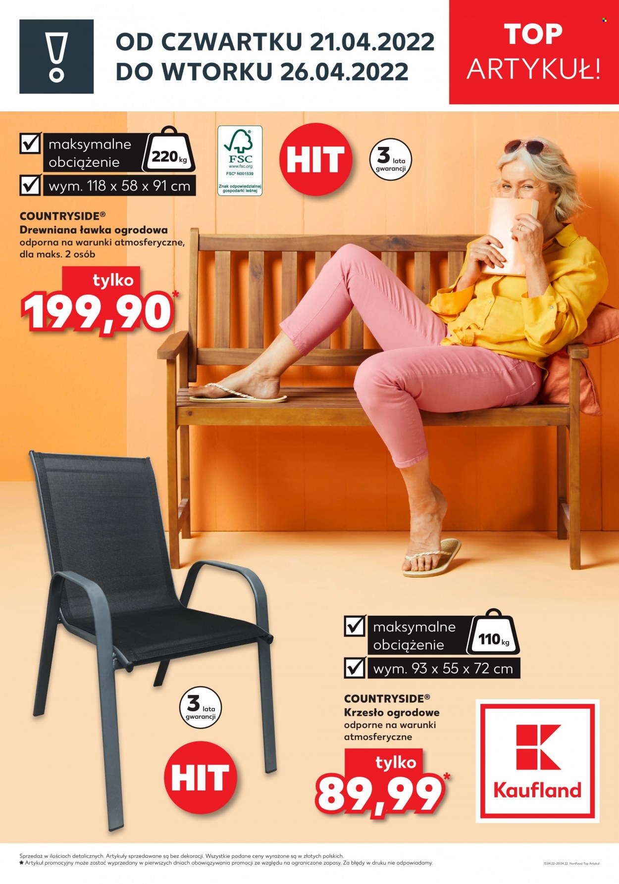 Gazetka Kaufland - 21.04.2022 - 26.04.2022. Strona 1