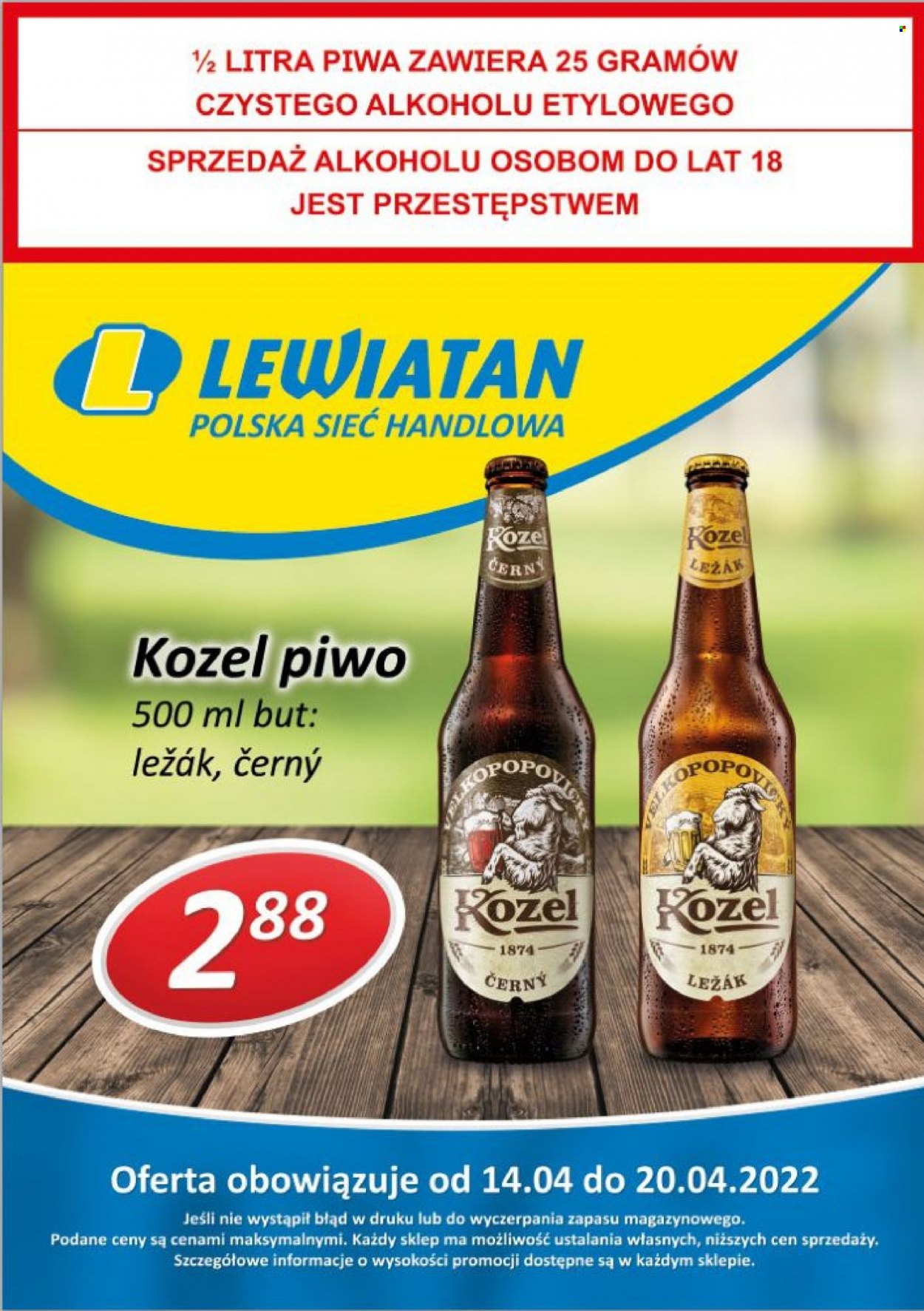 Gazetka Lewiatan - 14.04.2022 - 20.04.2022. Strona 3