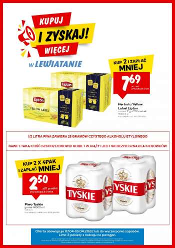 Gazetka Lewiatan - 7.04.2022 - 16.04.2022.