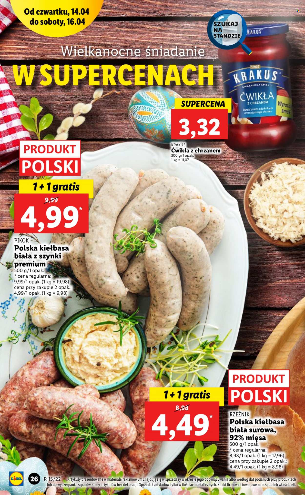 Gazetka Lidl - 14.04.2022 - 16.04.2022. Strona 26