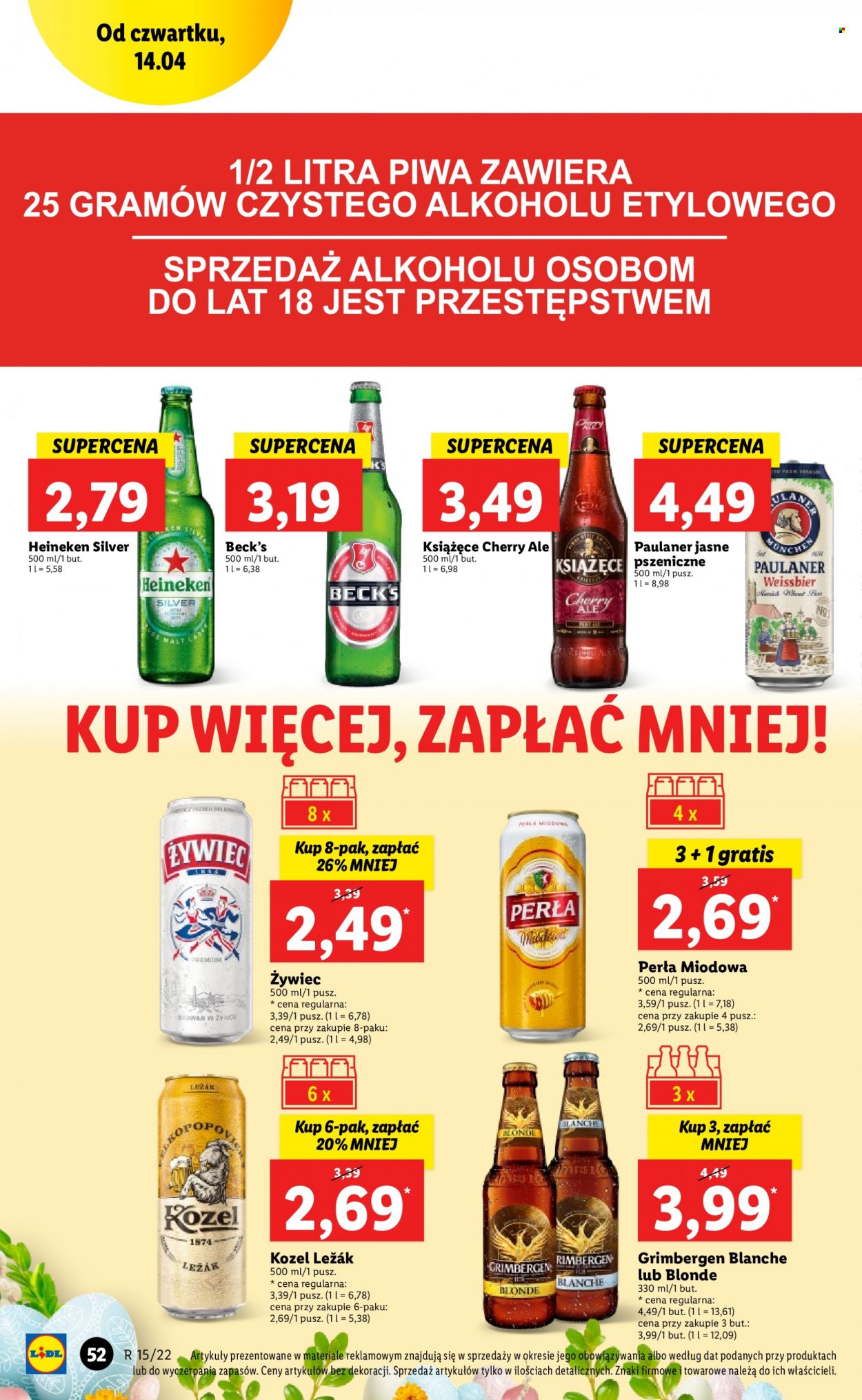 Gazetka Lidl - 14.04.2022 - 16.04.2022. Strona 52