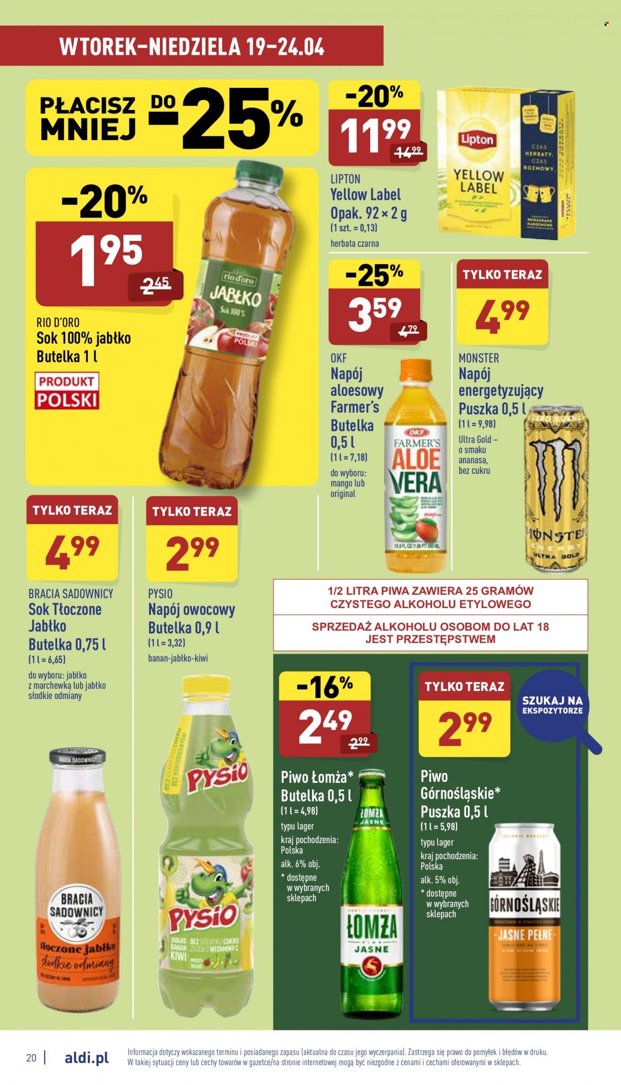 Gazetka ALDI - 19.04.2022 - 24.04.2022. Strona 20