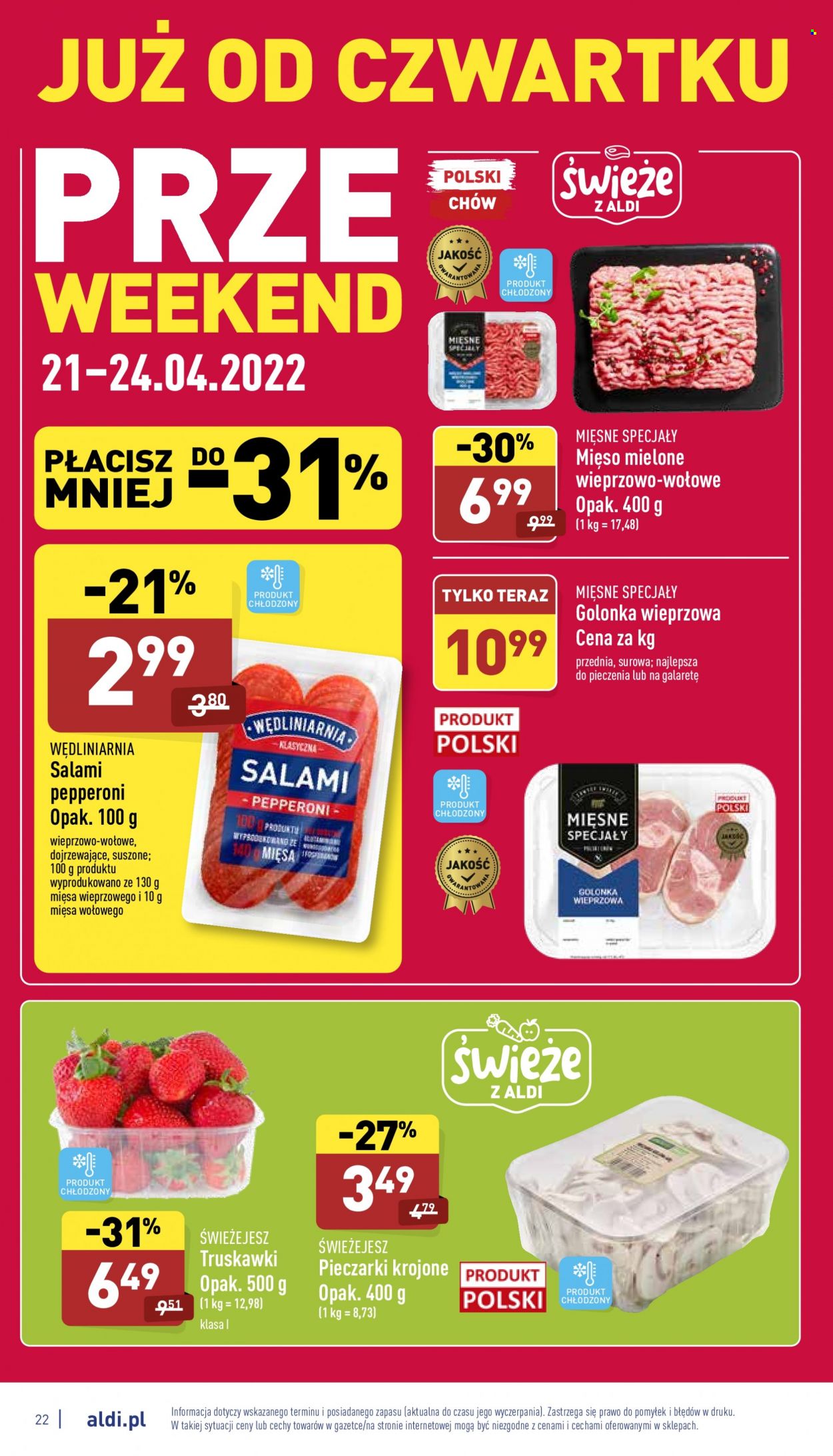 Gazetka ALDI - 19.04.2022 - 24.04.2022. Strona 22