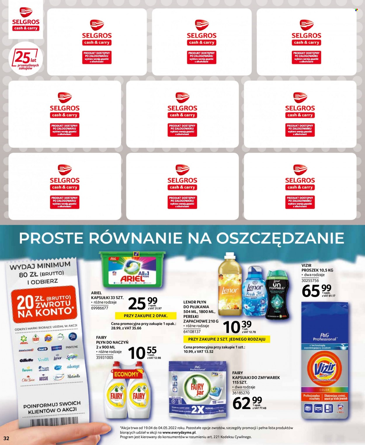 Gazetka Selgros - 19.04.2022 - 4.05.2022. Strona 32