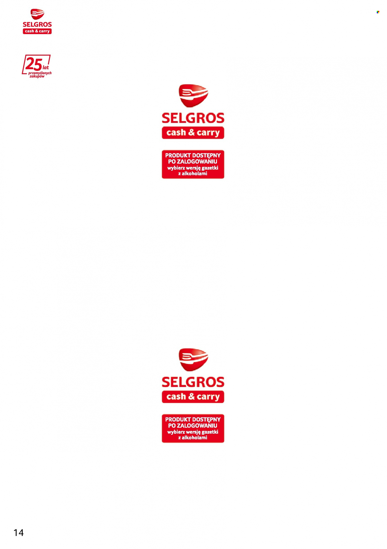 Gazetka Selgros - 19.04.2022 - 4.05.2022. Strona 14