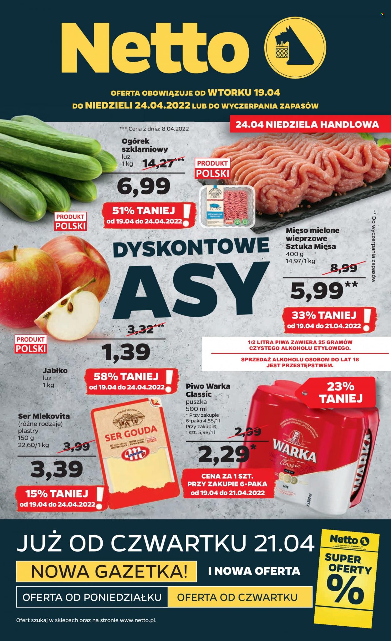 Gazetka Netto - 19.04.2022 - 24.04.2022. Strona 1