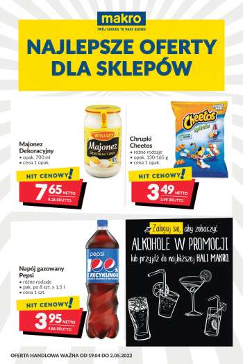 Gazetka Makro - 19.04.2022 - 2.05.2022.