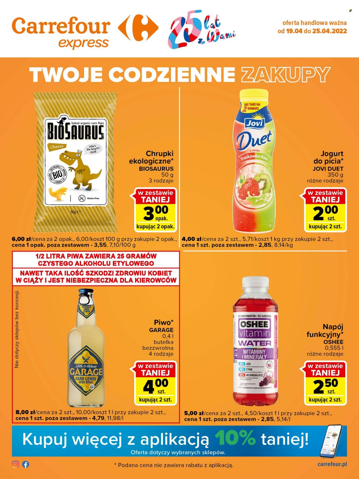 Gazetka Carrefour Express - 19.04.2022 - 25.04.2022. Strona 1