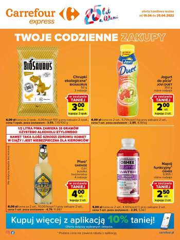 Gazetka Carrefour Express - 19.04.2022 - 25.04.2022.