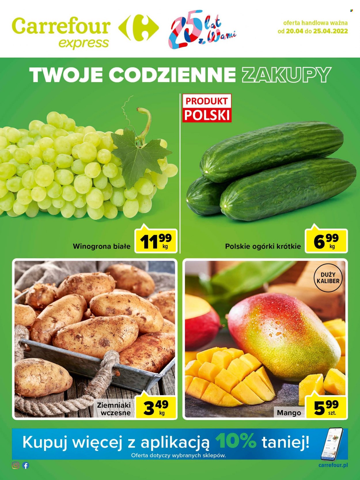 Gazetka Carrefour Express - 19.04.2022 - 25.04.2022. Strona 1
