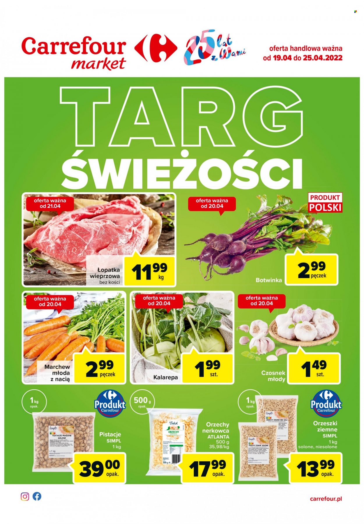 Gazetka Carrefour Market - 19.04.2022 - 25.04.2022. Strona 1