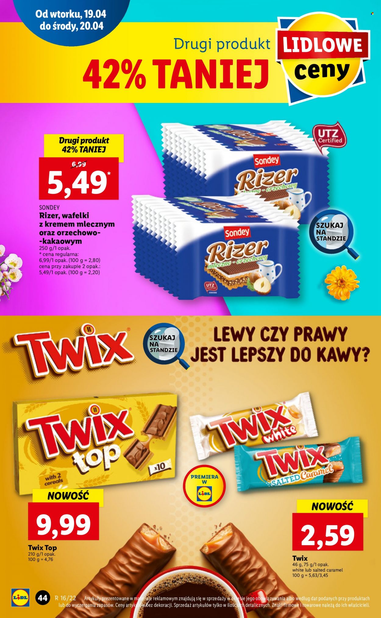 Gazetka Lidl - 19.04.2022 - 20.04.2022. Strona 44