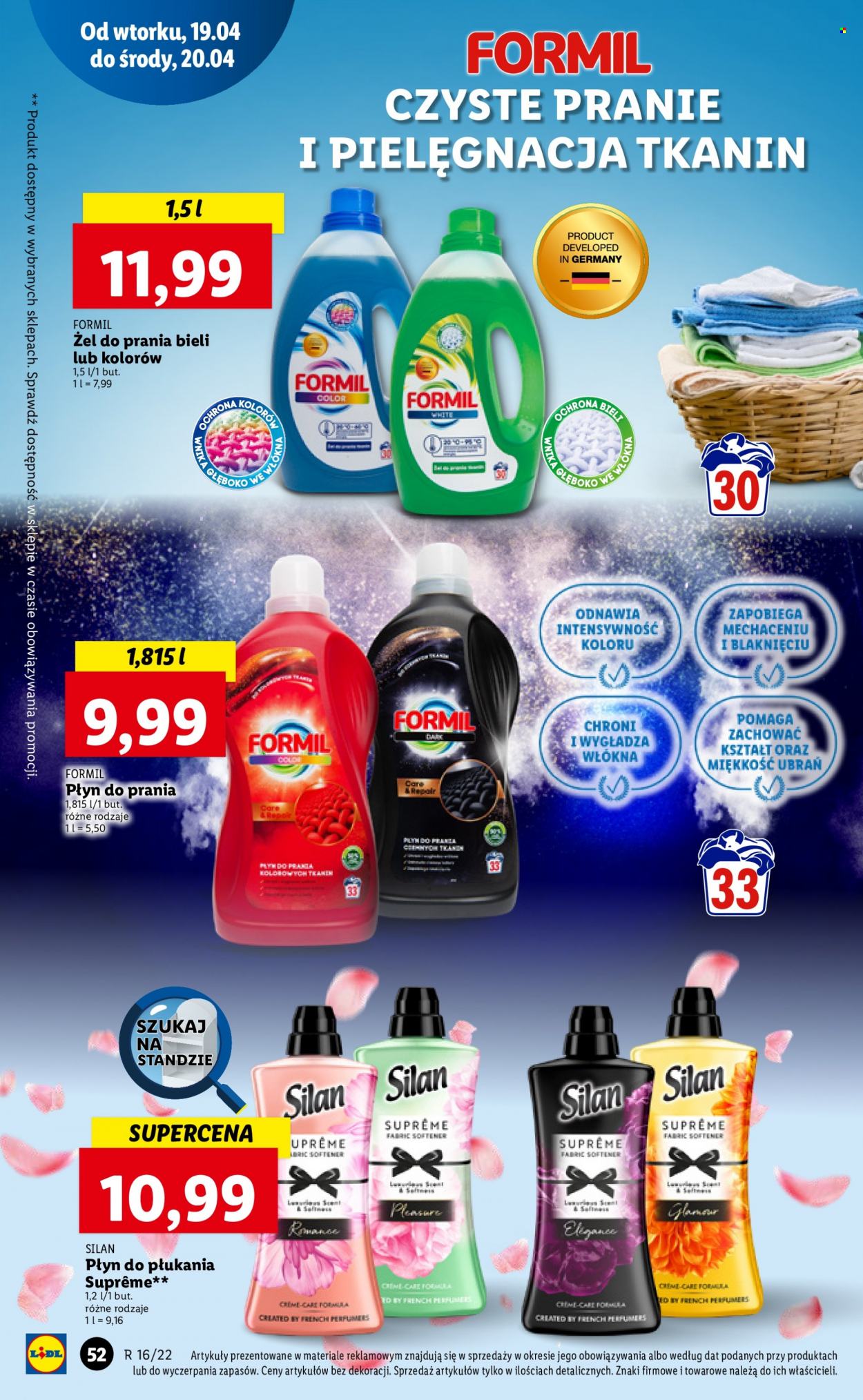 Gazetka Lidl - 19.04.2022 - 20.04.2022. Strona 52