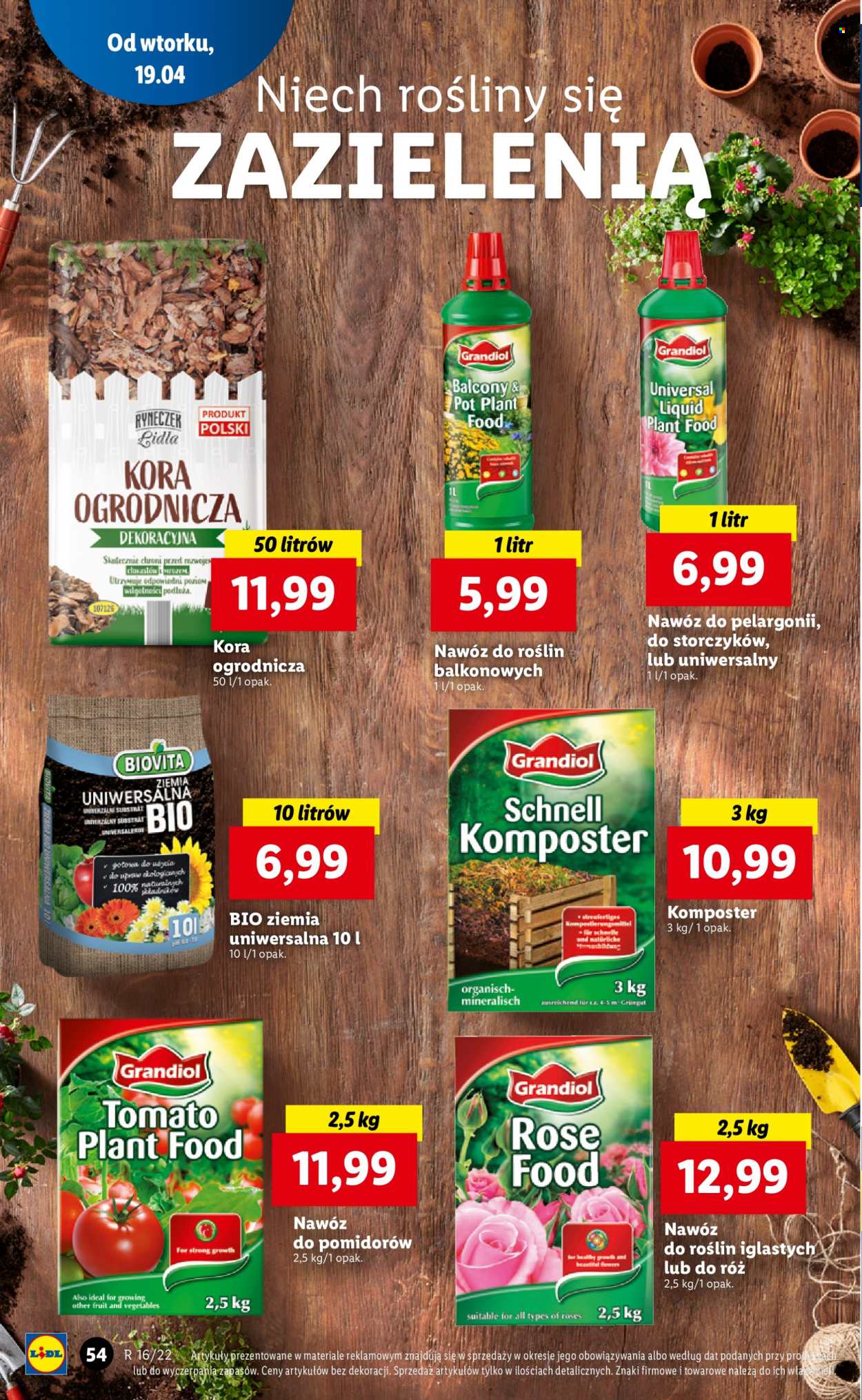 Gazetka Lidl - 19.04.2022 - 20.04.2022. Strona 54