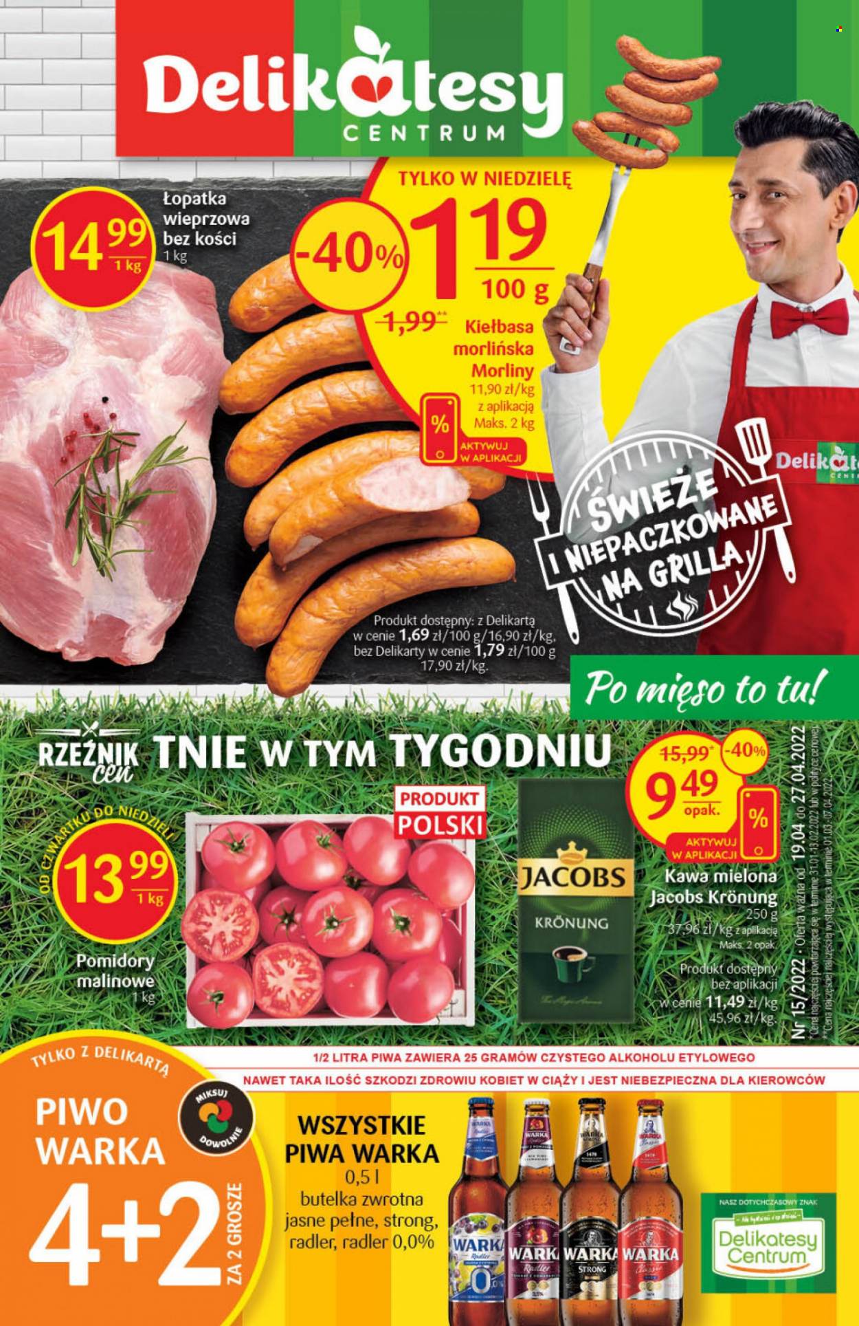 Gazetka Delikatesy Centrum - 19.04.2022 - 27.04.2022. Strona 1