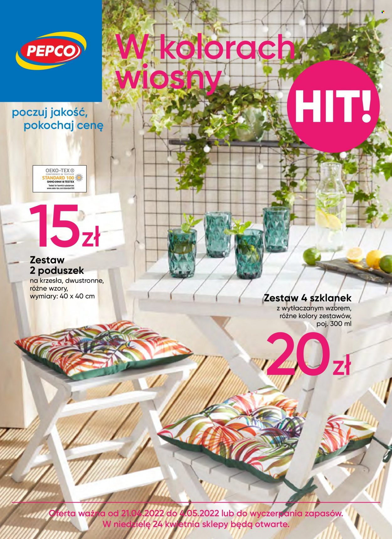 Gazetka Pepco - 21.04.2022 - 4.05.2022. Strona 1