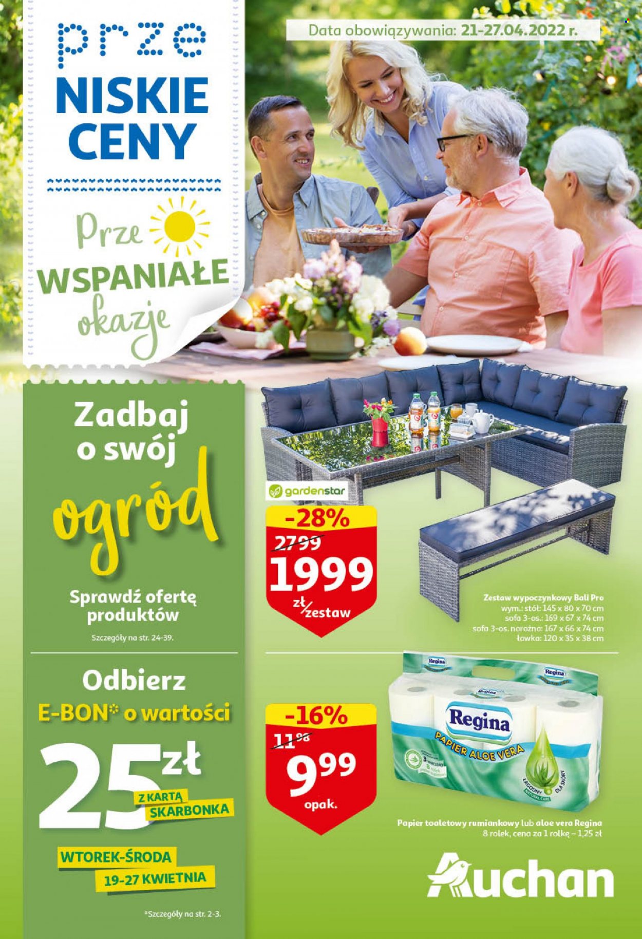 Gazetka Auchan - 21.04.2022 - 27.04.2022. Strona 1