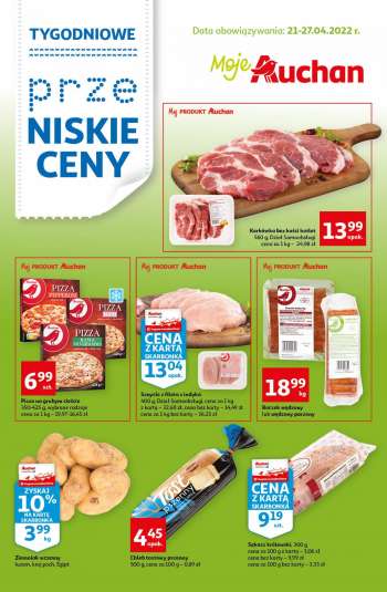 Gazetka Auchan - 21.04.2022 - 27.04.2022.