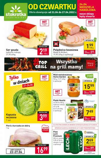 Gazetka Stokrotka Supermarket - 21.04.2022 - 27.04.2022.