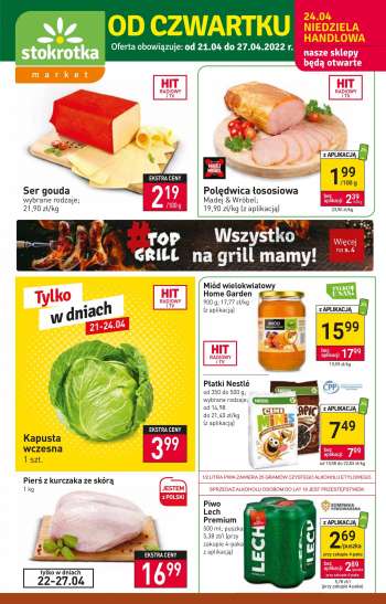 Gazetka Stokrotka Market - 21.04.2022 - 27.04.2022.
