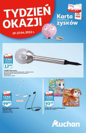 Gazetka Auchan - 19.04.2022 - 27.04.2022.