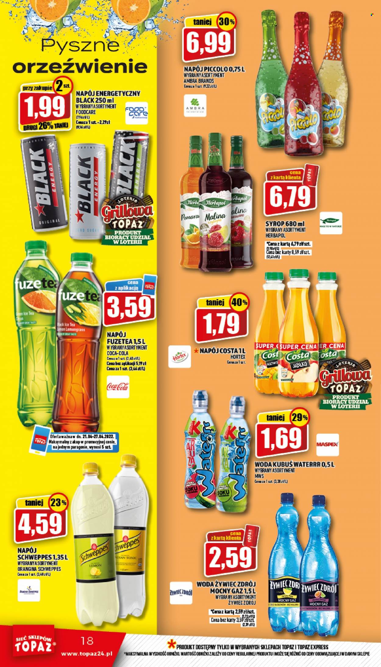 Gazetka Topaz - 21.04.2022 - 27.04.2022. Strona 18