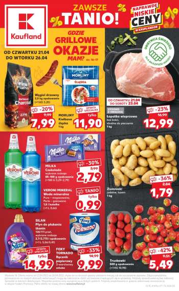 Gazetka Kaufland - 21.04.2022 - 26.04.2022.