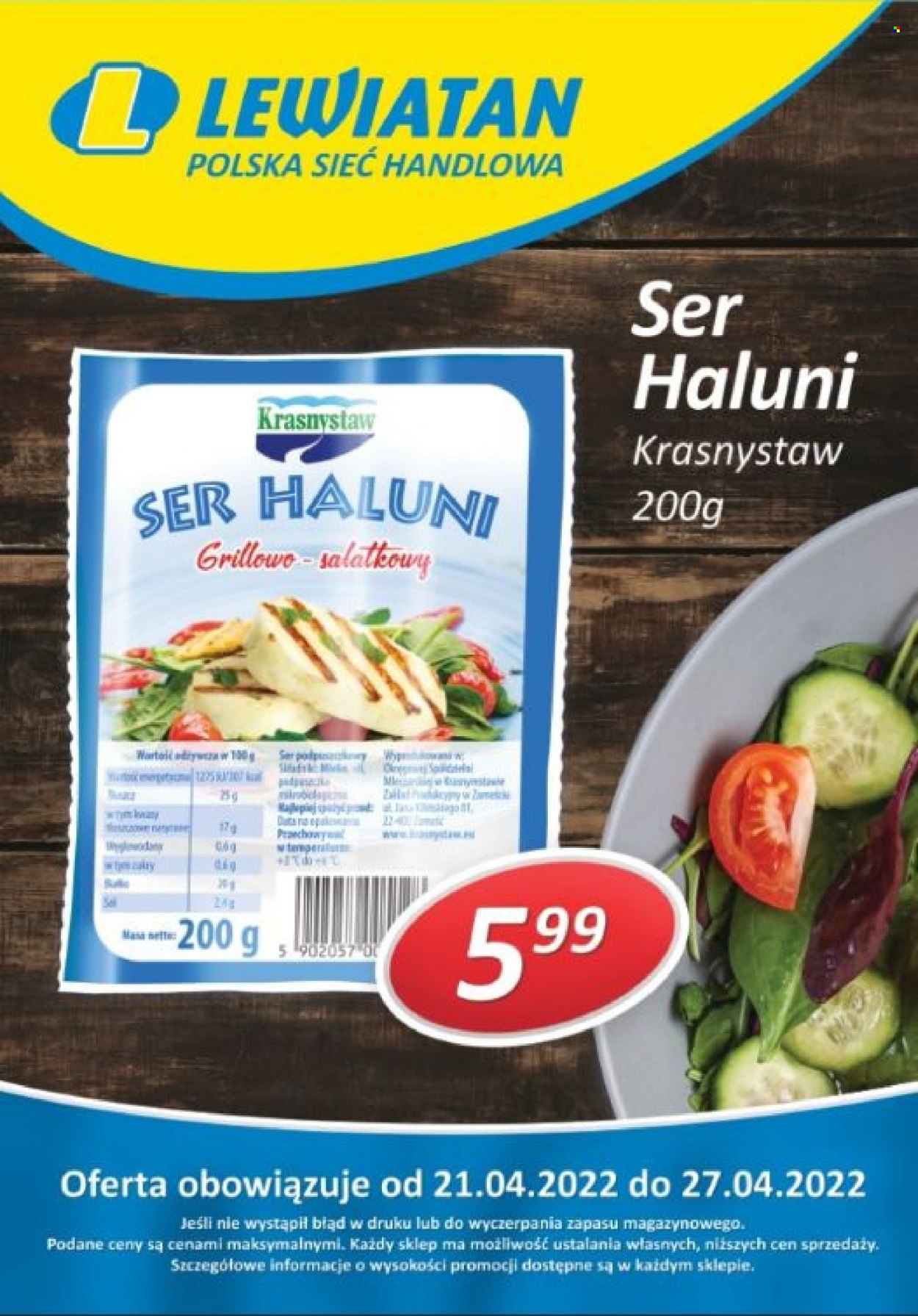 Gazetka Lewiatan - 21.04.2022 - 27.04.2022. Strona 2