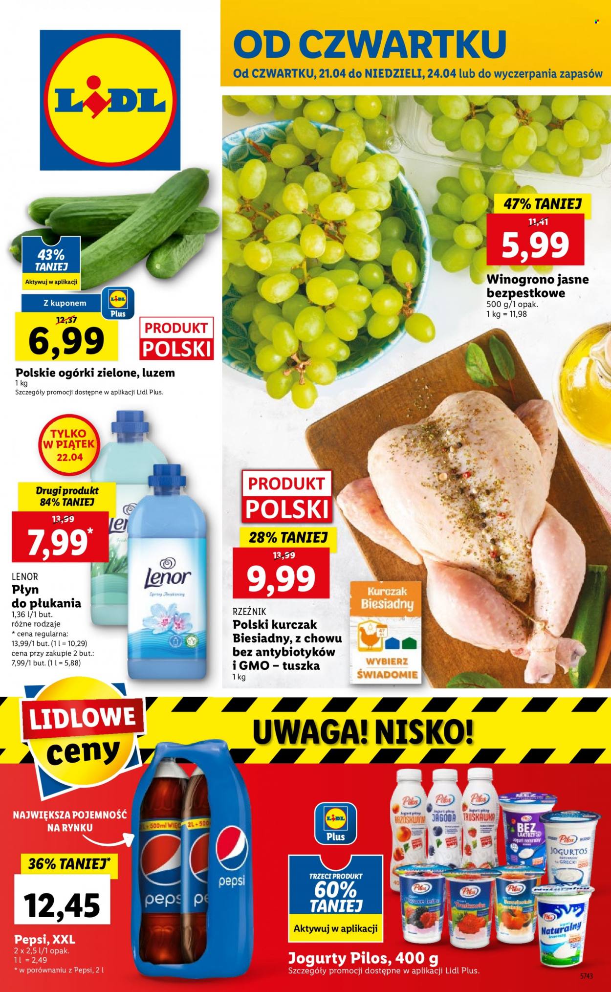 Gazetka Lidl - 21.04.2022 - 24.04.2022. Strona 1