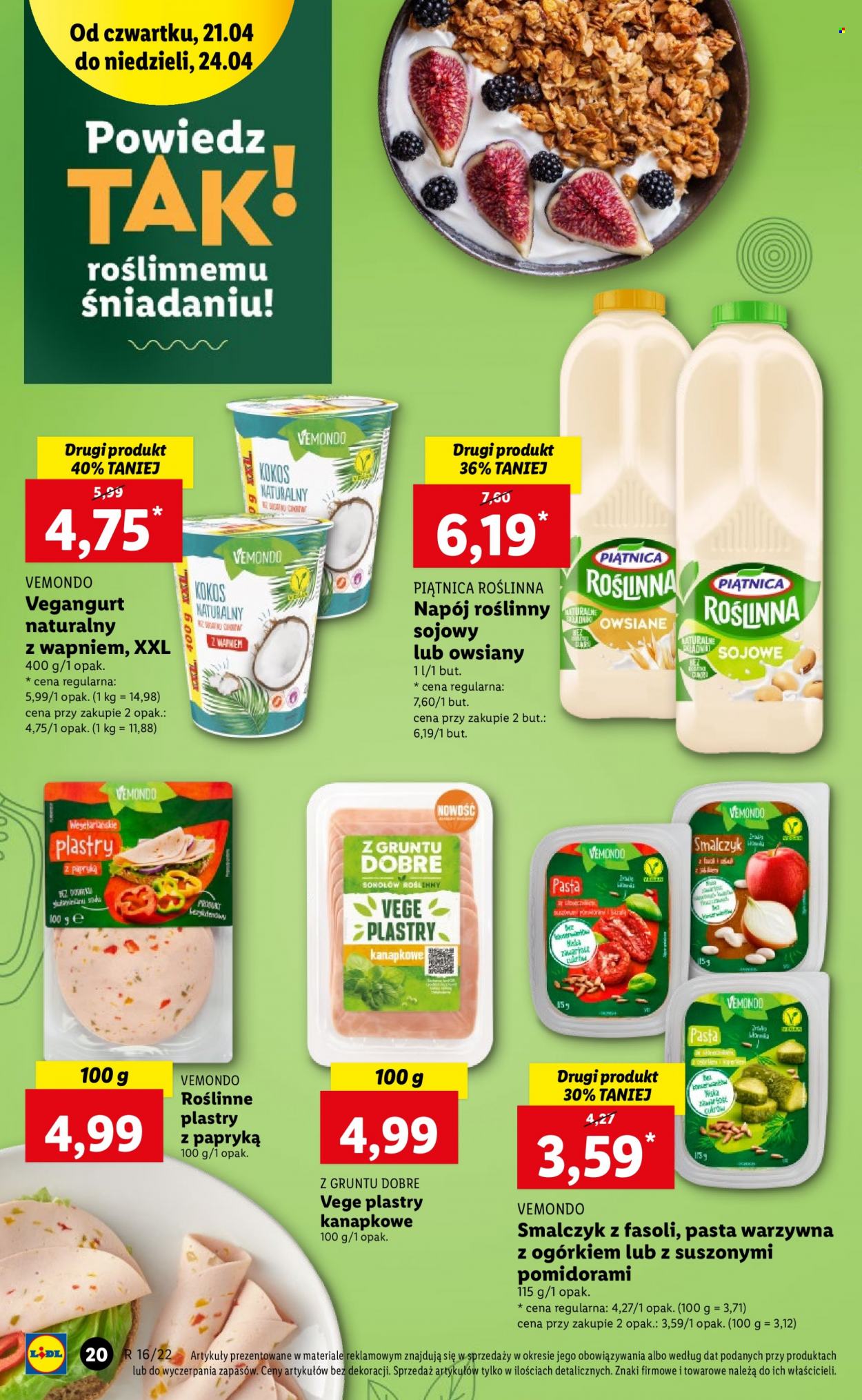 Gazetka Lidl - 21.04.2022 - 24.04.2022. Strona 20