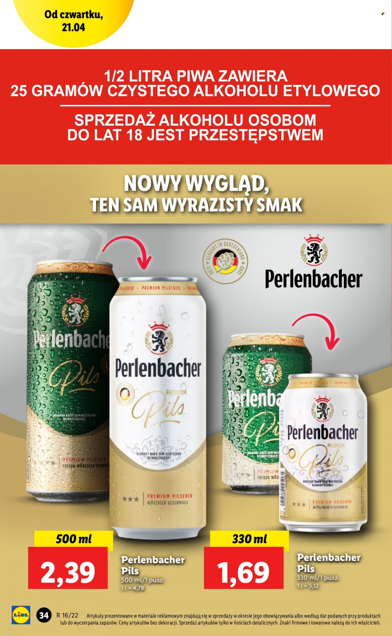 Gazetka Lidl - 21.04.2022 - 24.04.2022. Strona 34