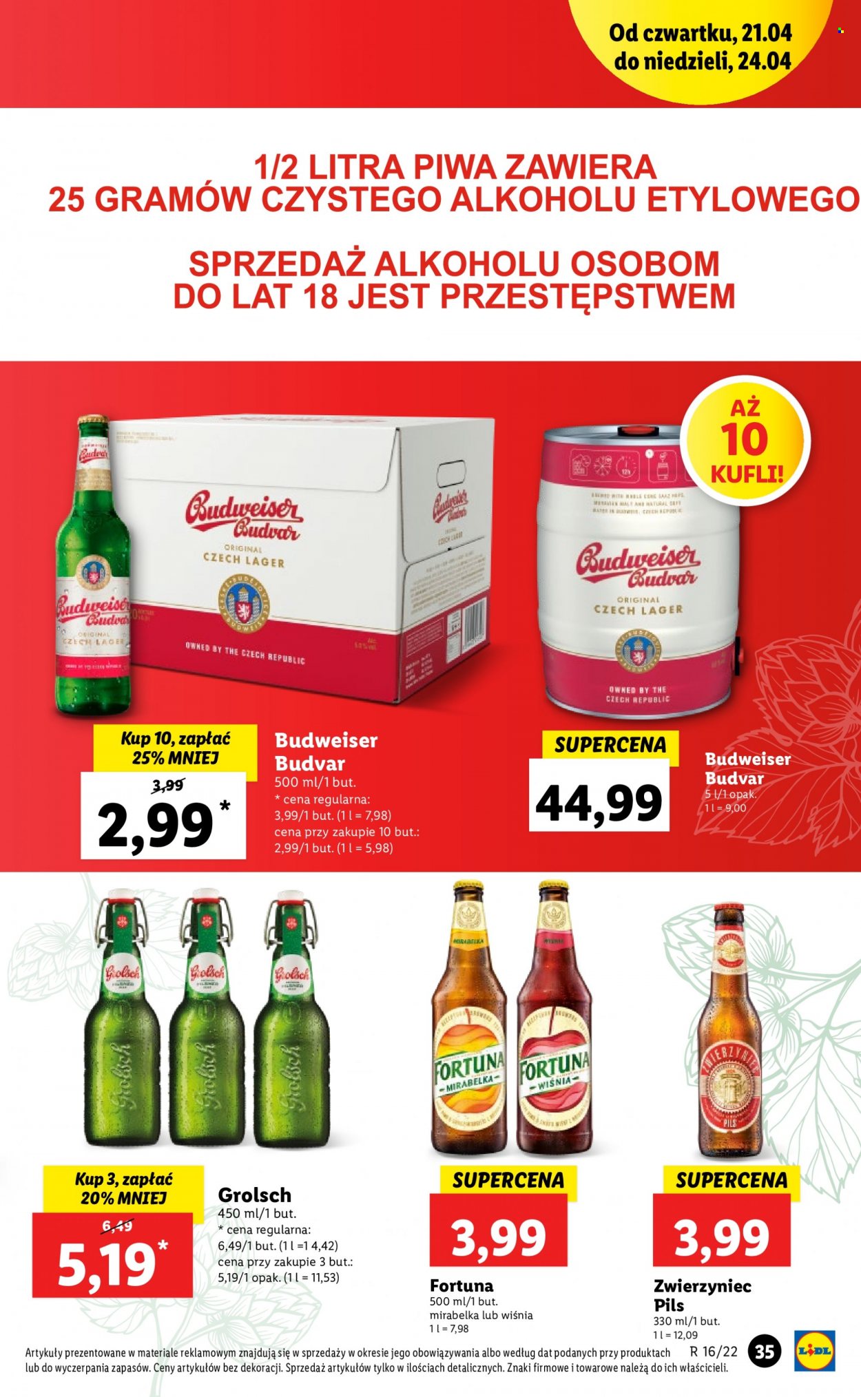 Gazetka Lidl - 21.04.2022 - 24.04.2022. Strona 35