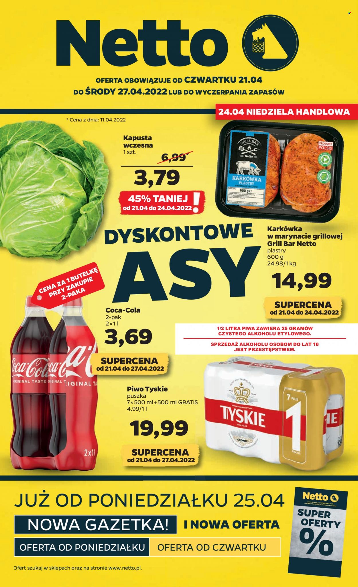 Gazetka Netto - 21.04.2022 - 27.04.2022. Strona 1