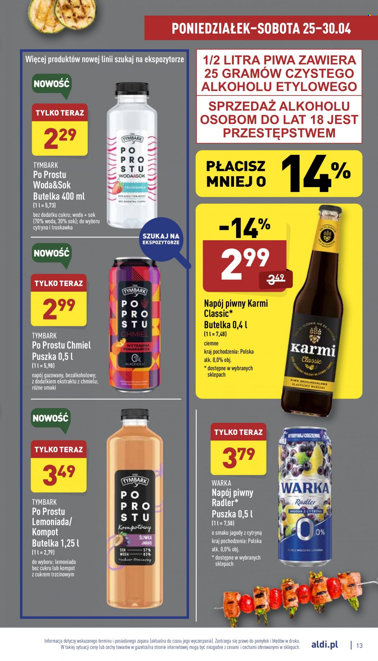 Gazetka ALDI - 25.04.2022 - 30.04.2022. Strona 13