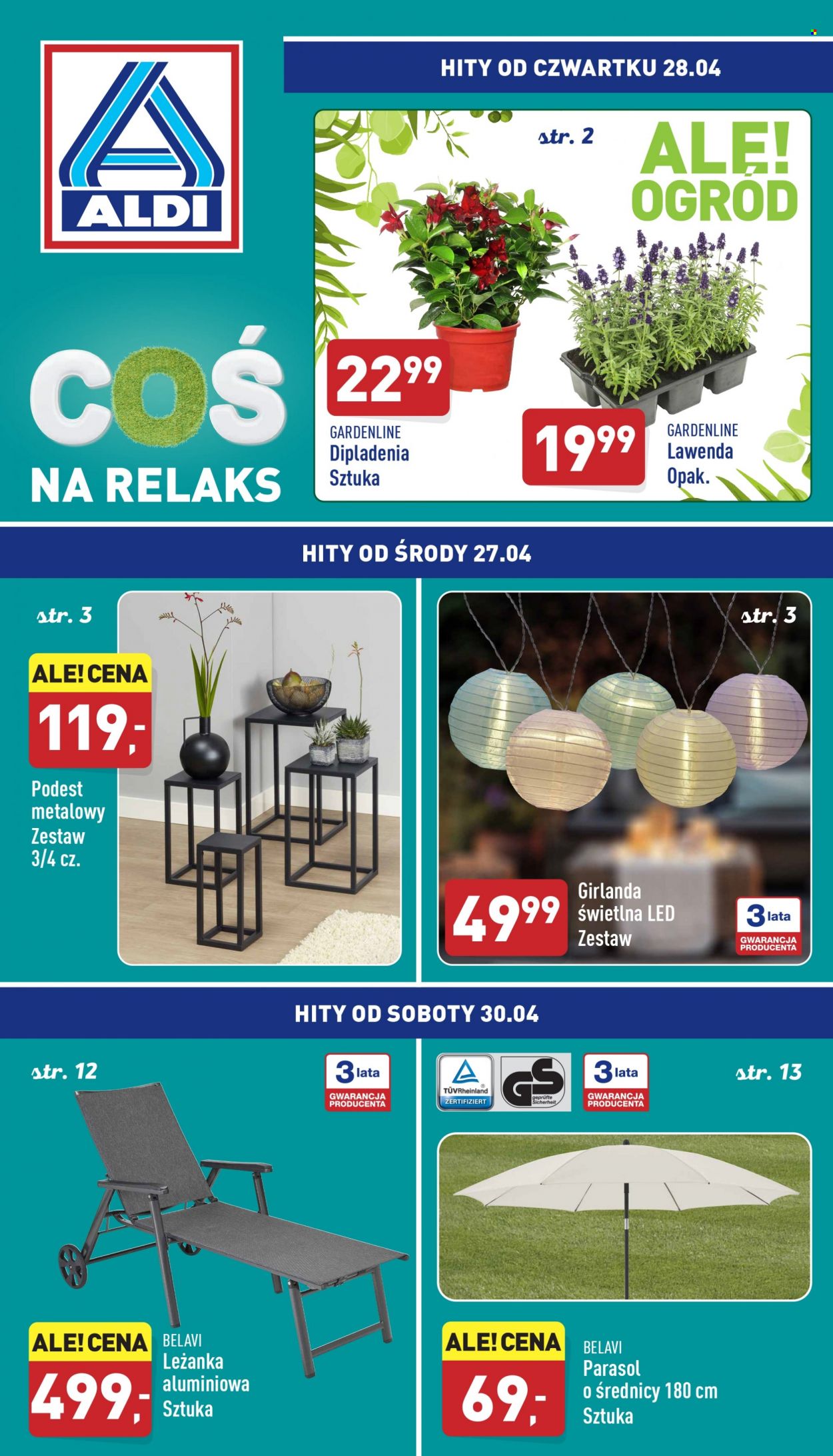 Gazetka ALDI - 27.04.2022 - 30.04.2022. Strona 1