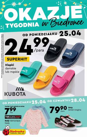 Gazetka Biedronka - 25.04.2022 - 11.05.2022.