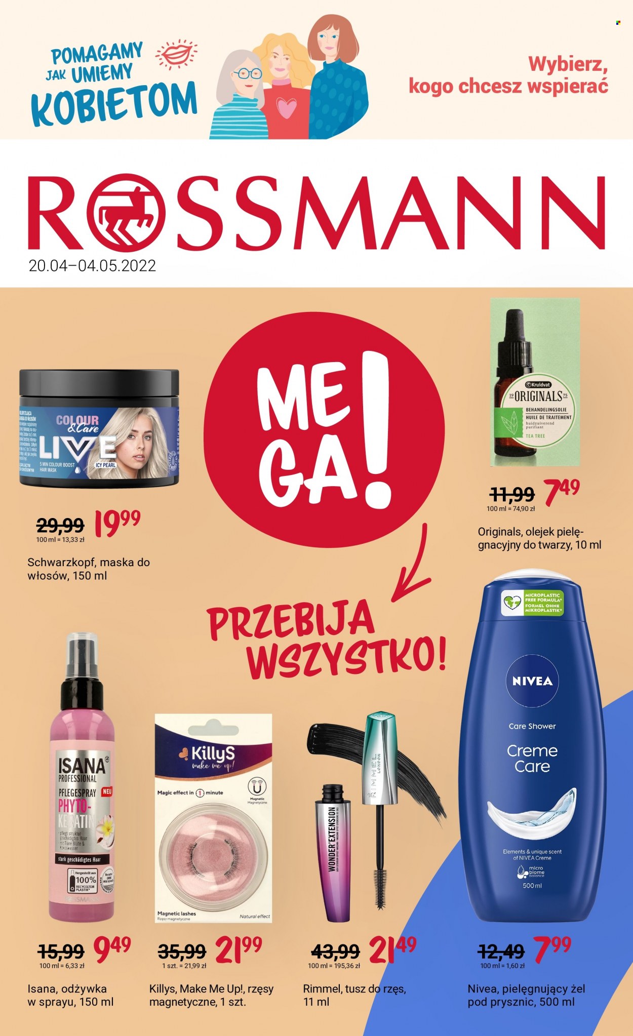 Gazetka Rossmann - 20.04.2022 - 4.05.2022. Strona 1