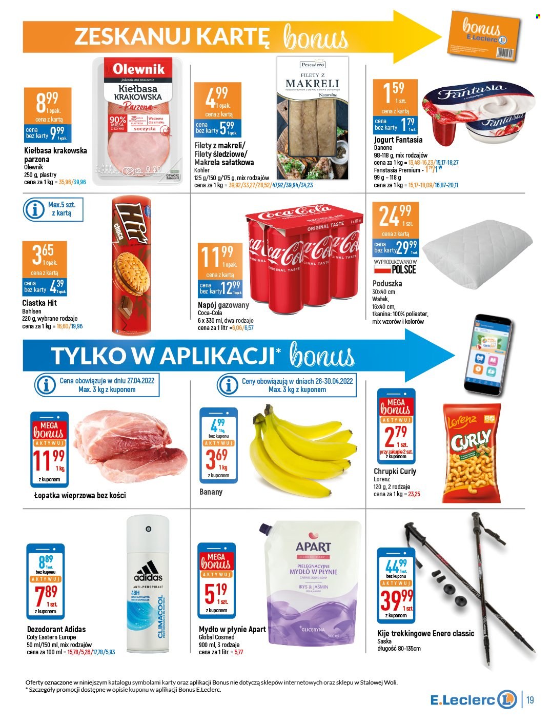 Gazetka E.Leclerc - 26.04.2022 - 7.05.2022. Strona 19