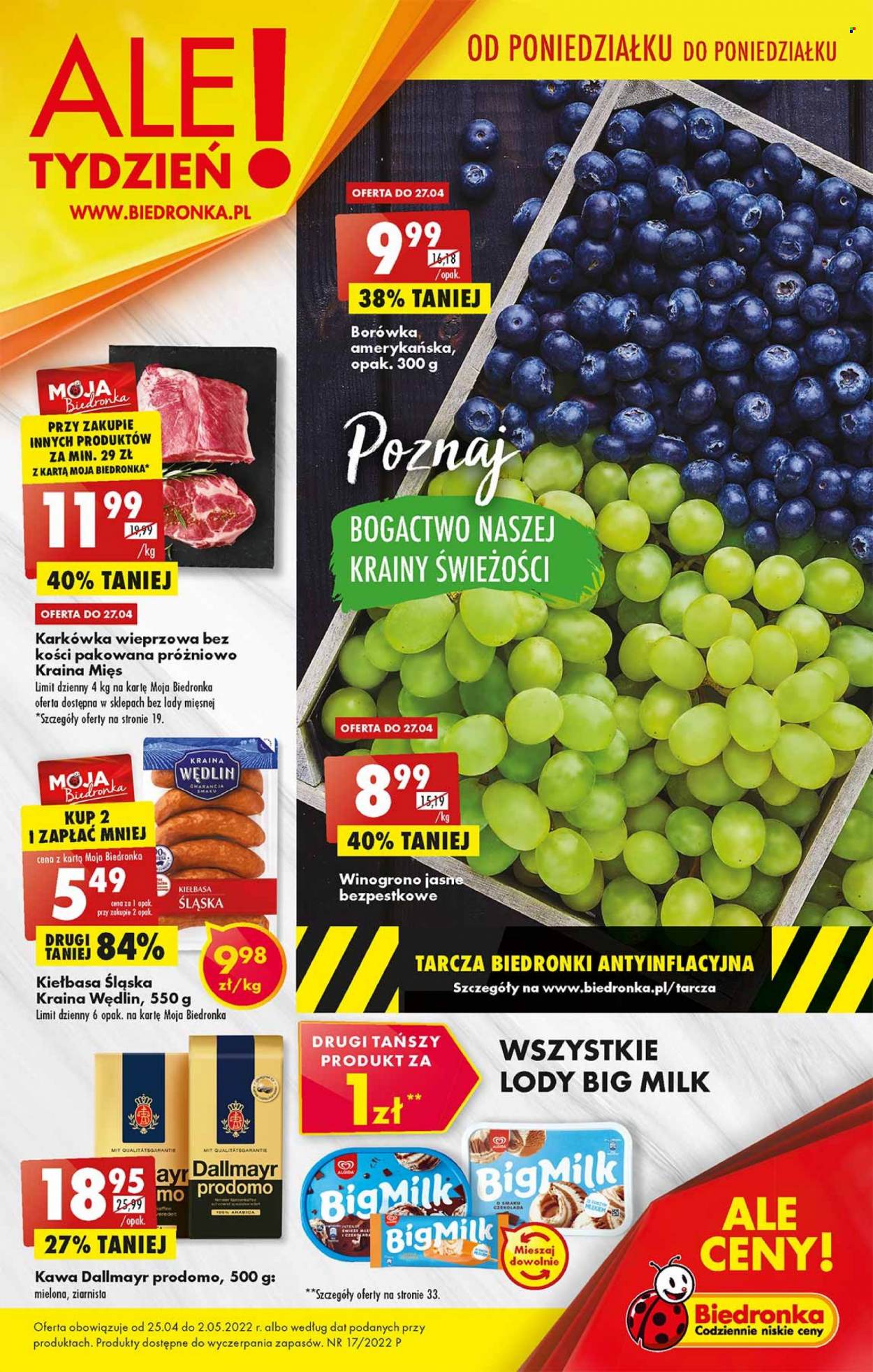 Gazetka Biedronka - 25.04.2022 - 2.05.2022. Strona 1
