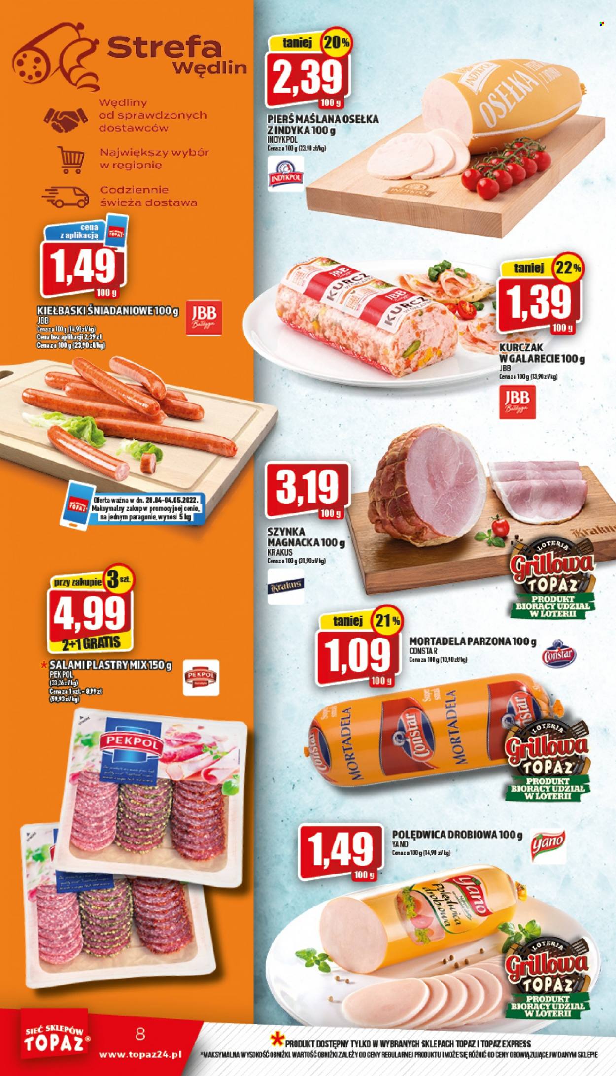 Gazetka Topaz - 28.04.2022 - 4.05.2022. Strona 8