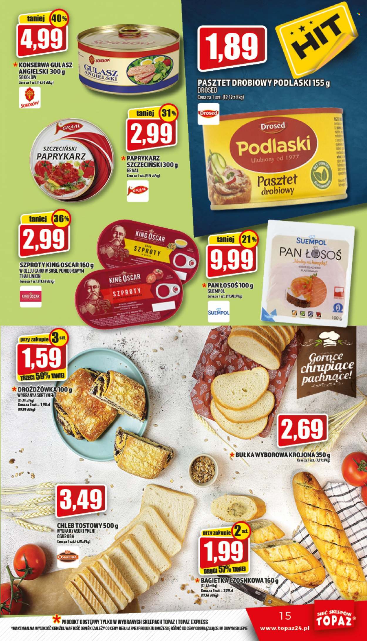 Gazetka Topaz - 28.04.2022 - 4.05.2022. Strona 15