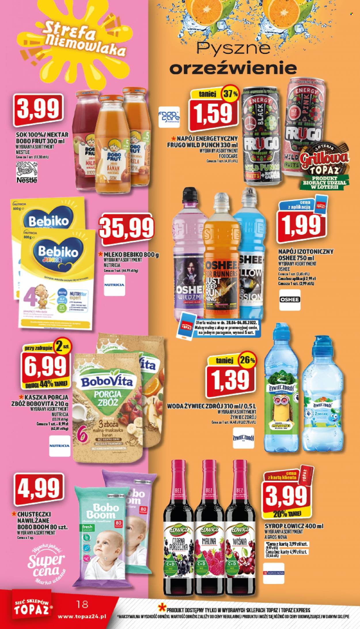 Gazetka Topaz - 28.04.2022 - 4.05.2022. Strona 18