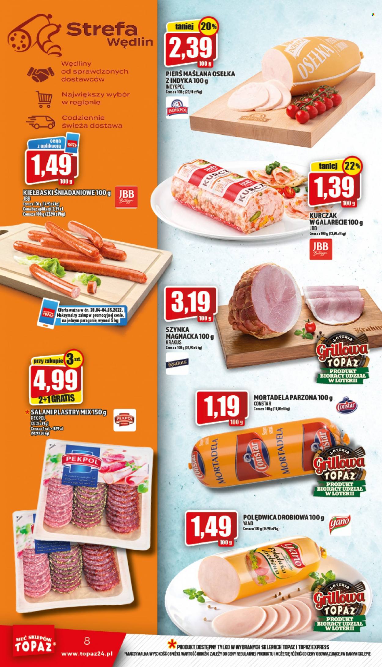 Gazetka Topaz - 28.04.2022 - 4.05.2022. Strona 8