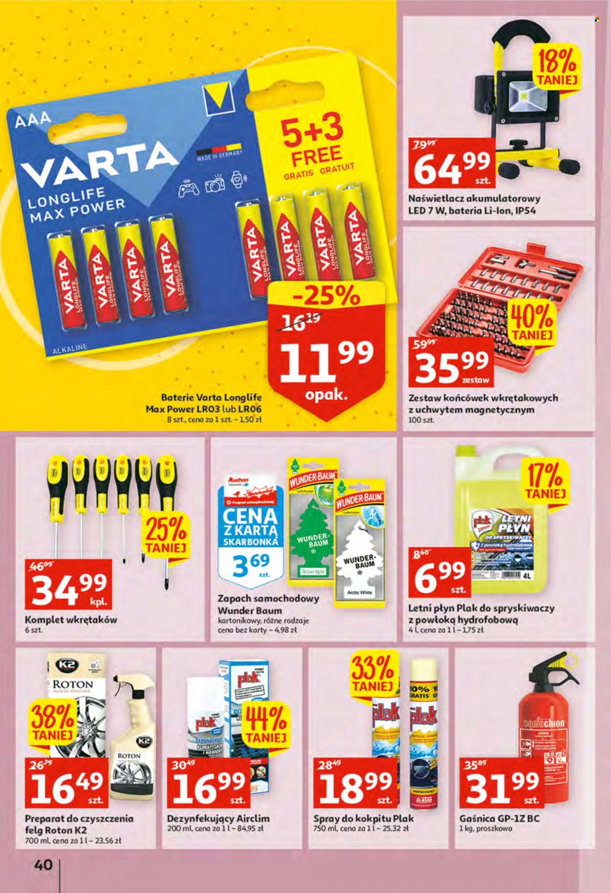 Gazetka Auchan - 28.04.2022 - 4.05.2022. Strona 40