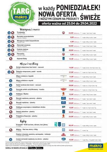 Gazetka Makro - 25.04.2022 - 29.04.2022.