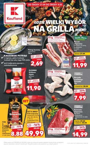 Gazetka Kaufland - 27.04.2022 - 4.05.2022.